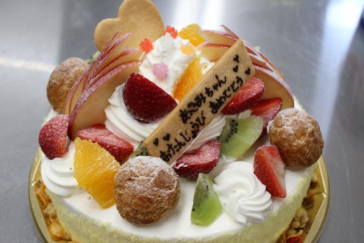 パフェ風ケーキ